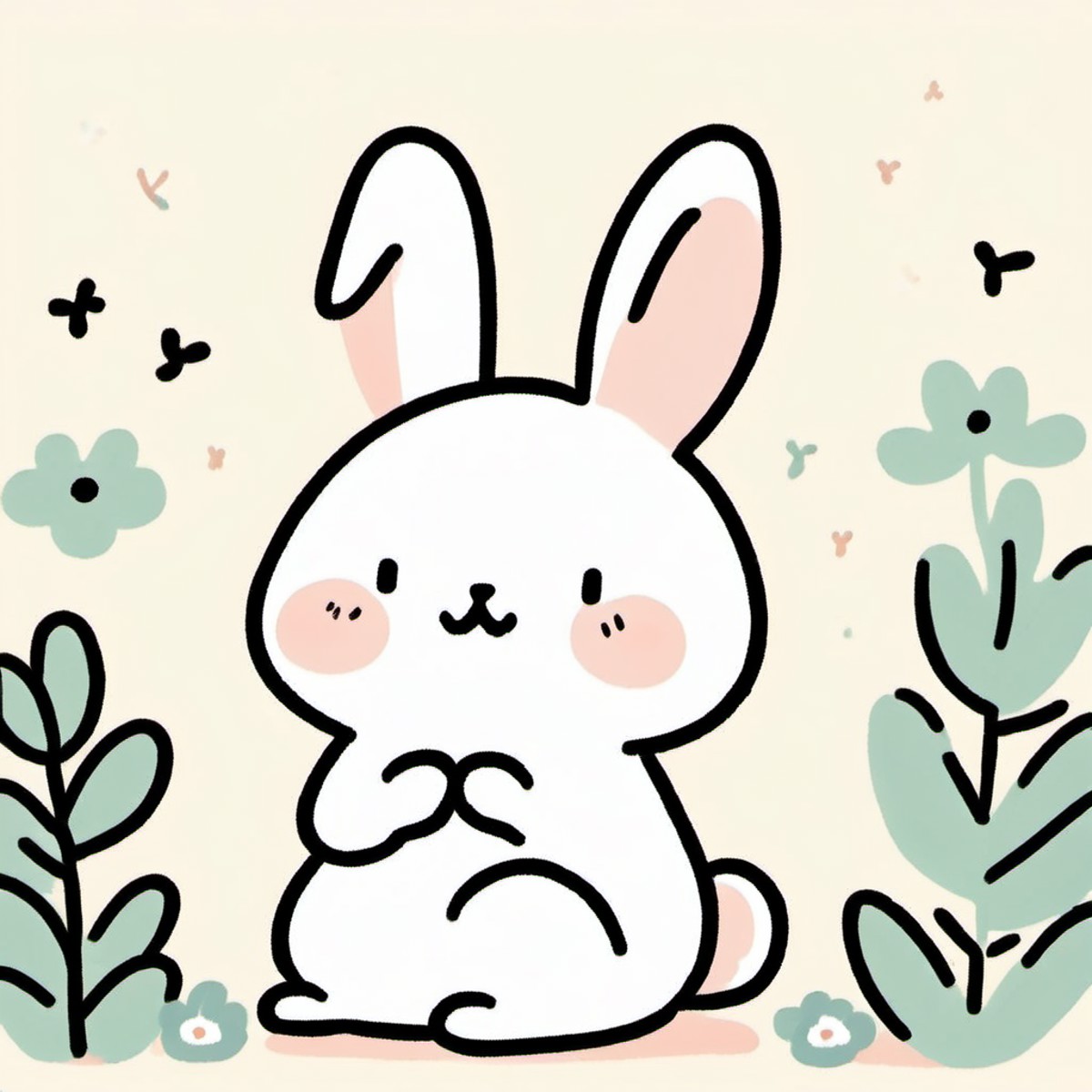 healing rabbit <lora:[XL]healing_animal:1>